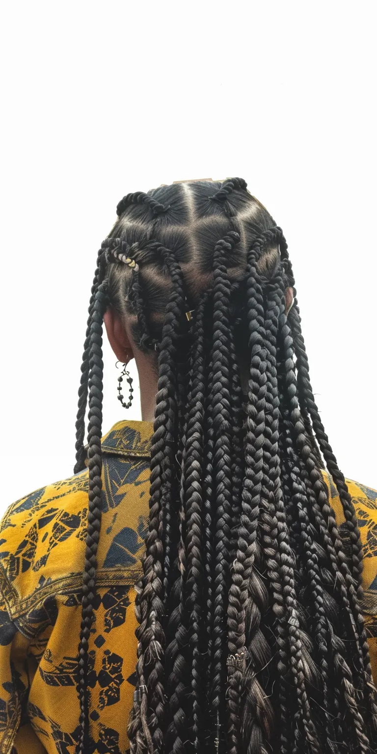 goddess box braids Crochet braids, Hair twists, Cornrows, French twist, Waterfall