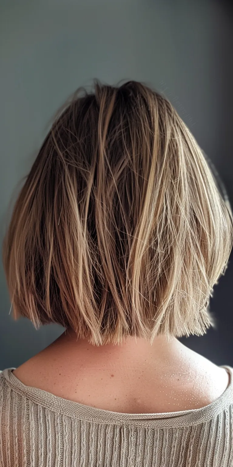 medium short hairstyles Asymmetric cut, Short brush Bob Layered hair, Pixie cut