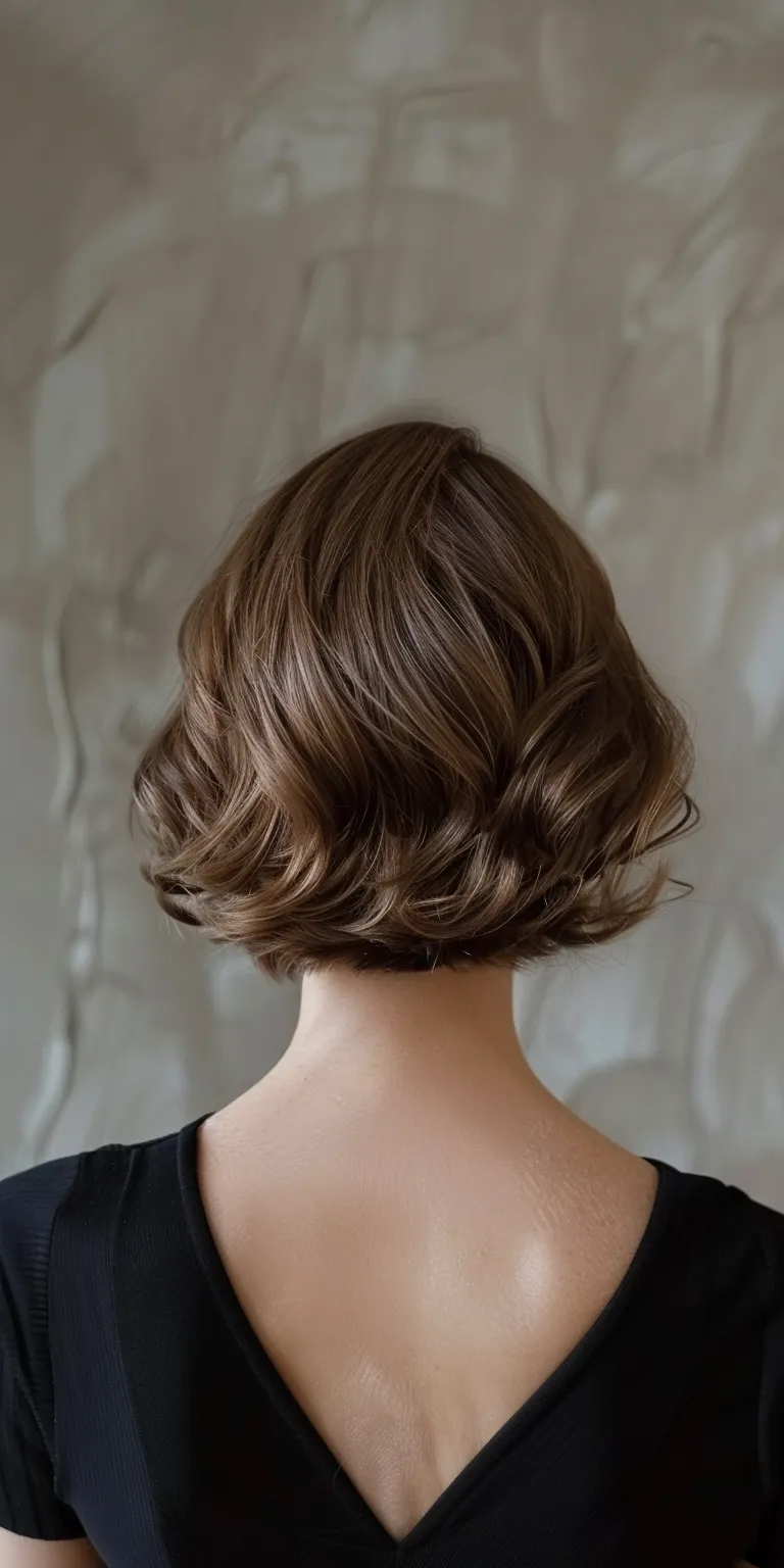 formal hairstyles Asymmetric cut, Finger wave, Digital perm, Updo, Chignon