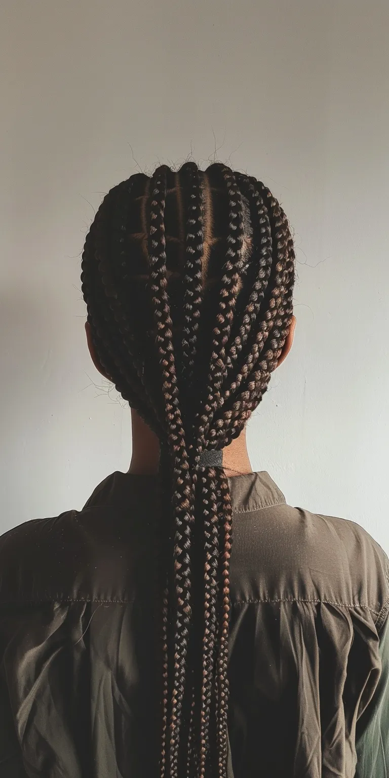 micro box braids Hair twists, Waterfall braids, Crochet Cornrows, Boho