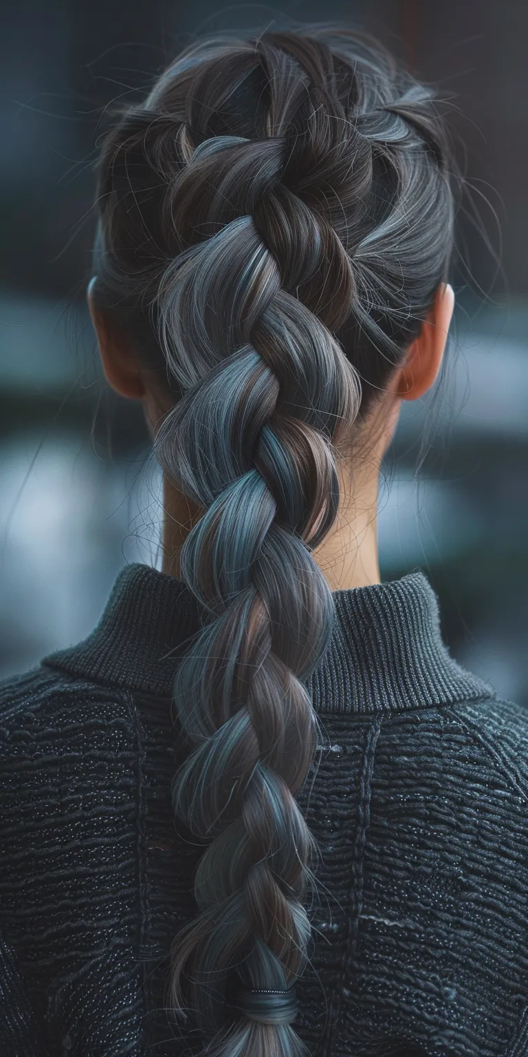 latest hair styles for ladies Waterfall braids, Braid, French braid, Boho Milkmaid braid