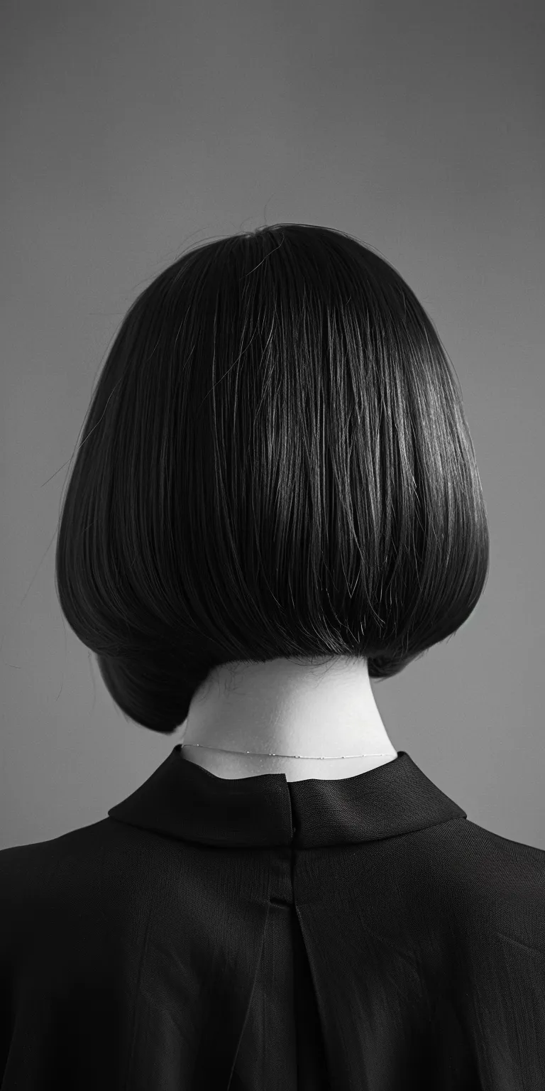 stacked bob haircuts Asymmetric cut, Bob Tonsure, Chignon, Historical Christian hairstyles