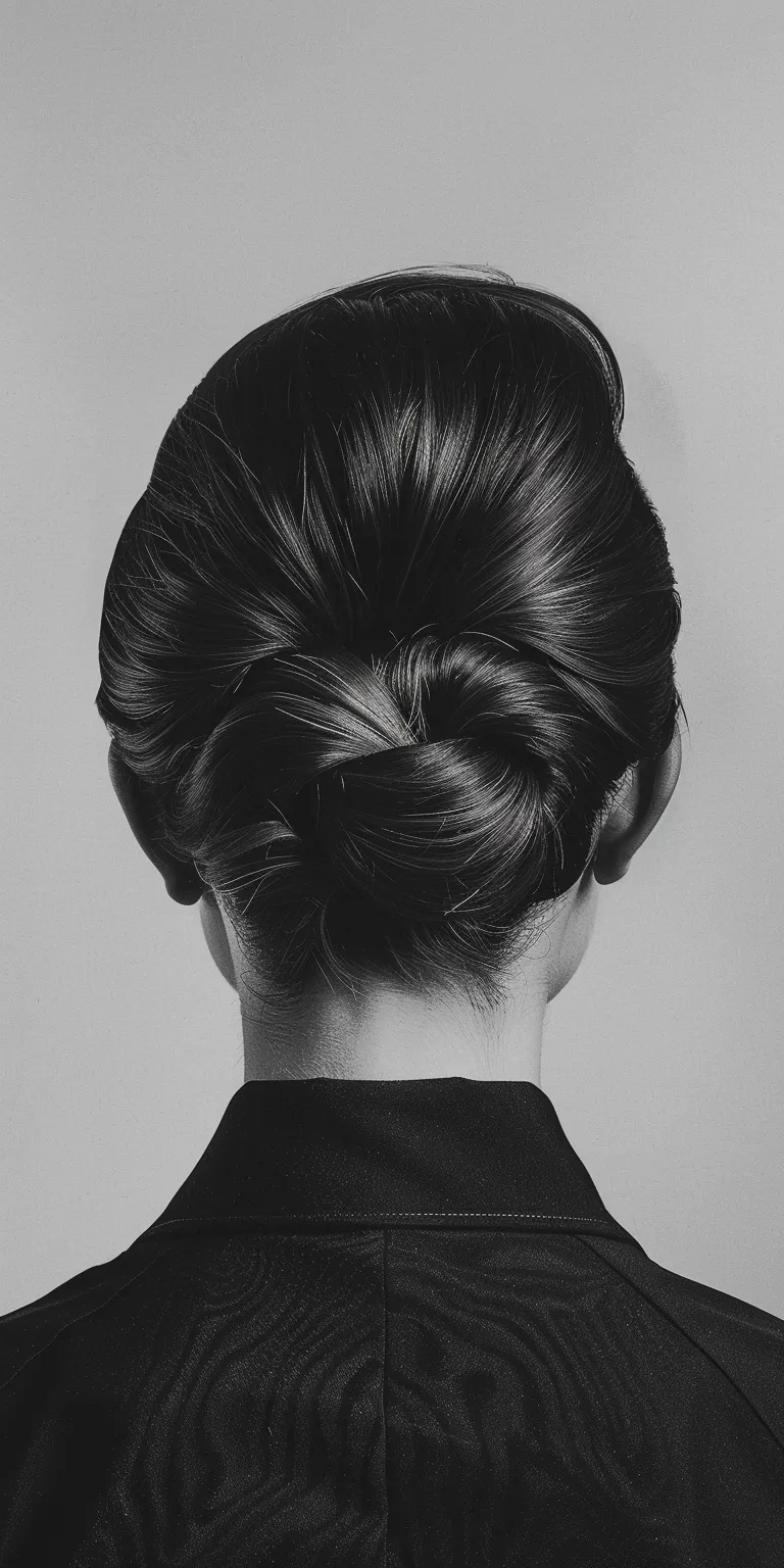 oval shape hairstyle Chignon, Updo, French twist, Ballerina bun, Milkmaid braid