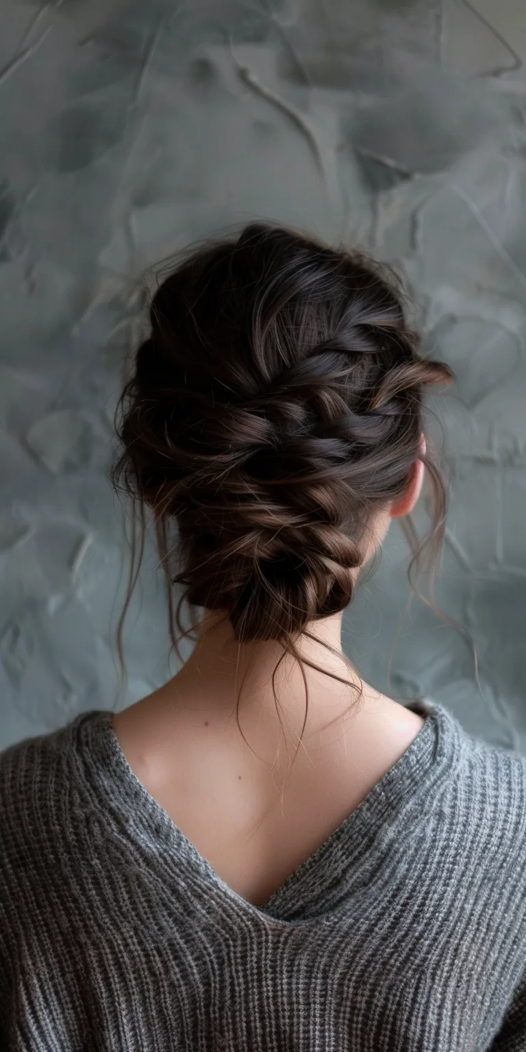 different hairstyles Waterfall braids, French braid, Updo, Milkmaid Braid