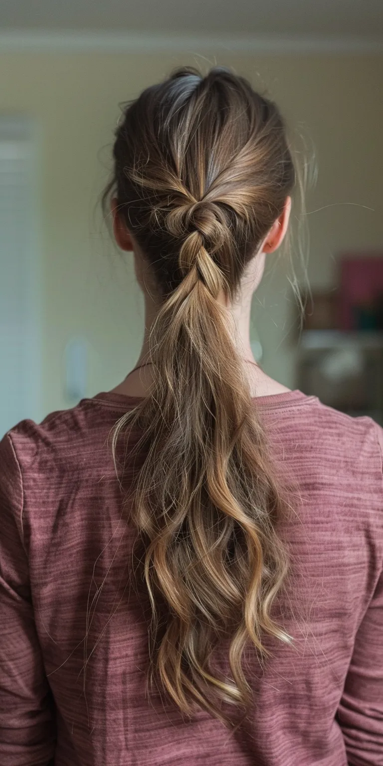 easy hairstyles for long hair French braid, Milkmaid Braid, Updo, Waterfall braids