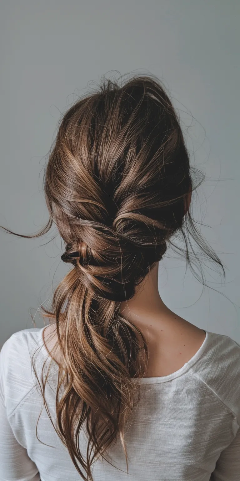 hairstyles for thick hair Braid, Boho braids, French braid, Chignon, twist