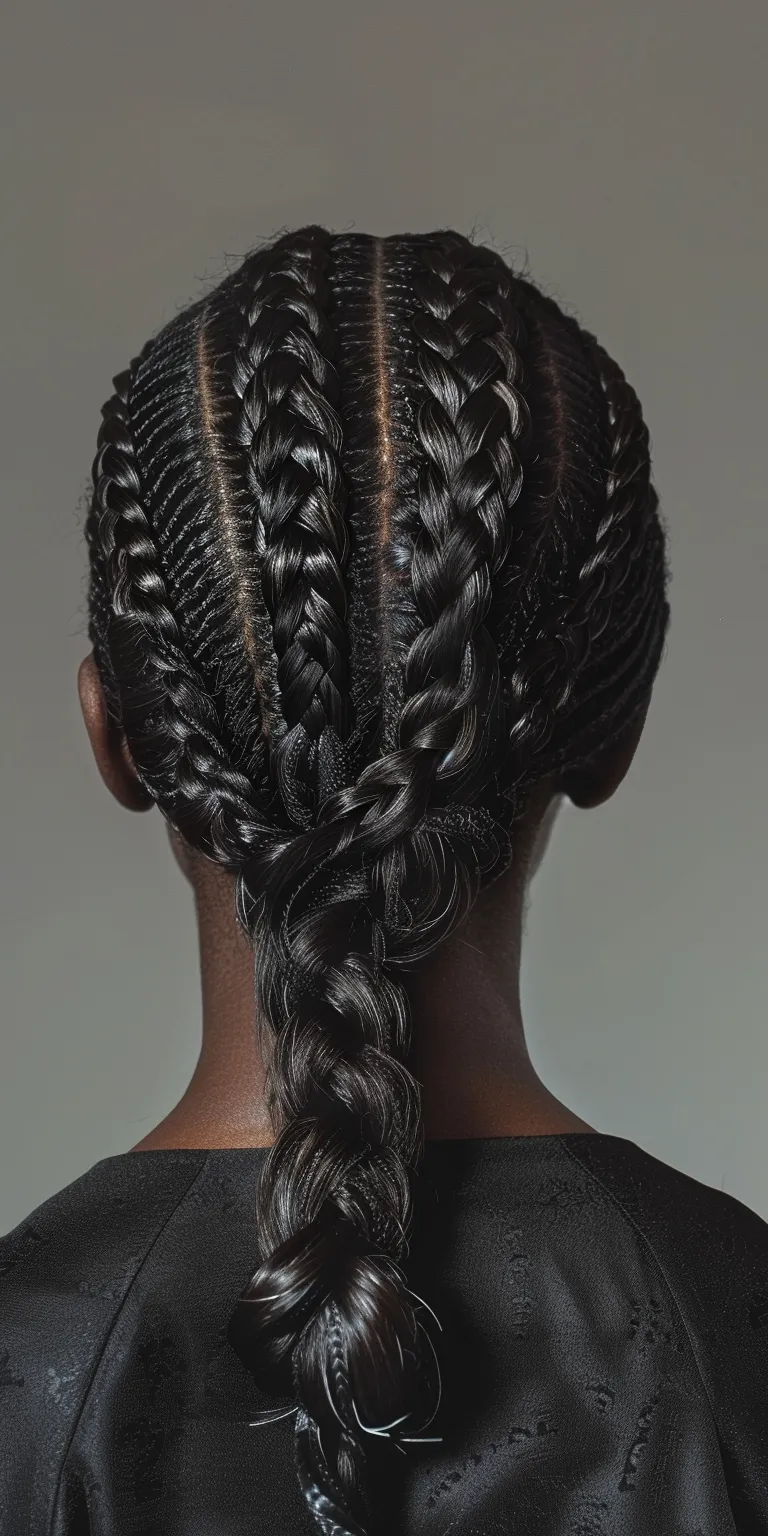 weave hairstyles Waterfall braids, Hair twists, French twist, braid, Boho braids