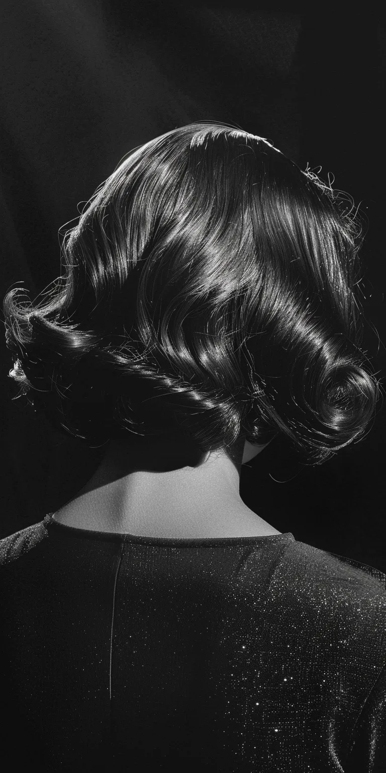 disco hairstyles Finger wave, Chignon, Milkmaid braid, Ringlets, Updo