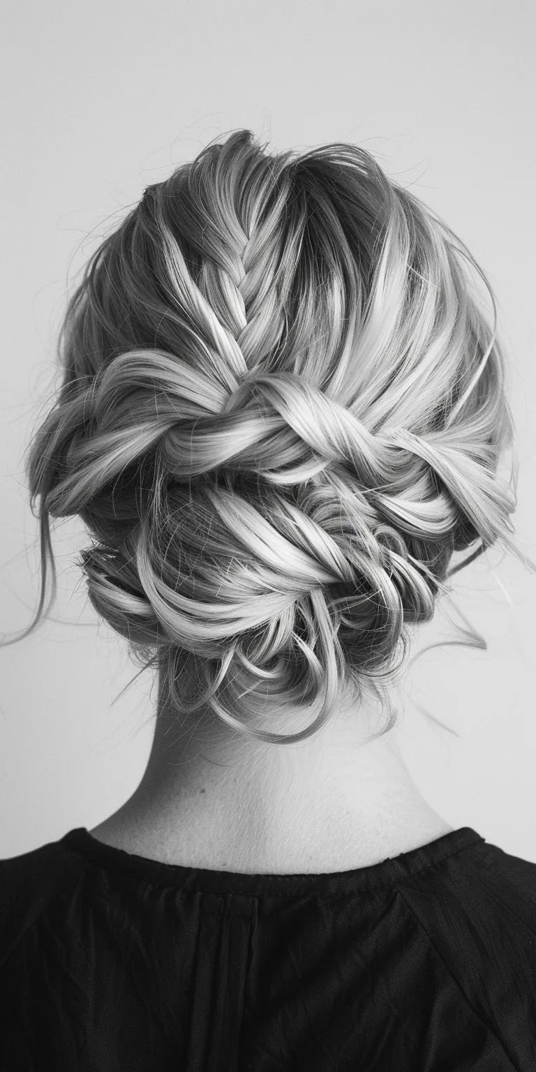 taylor swift hairstyles Chignon, Updo, Milkmaid braid, Waterfall braids, French braid