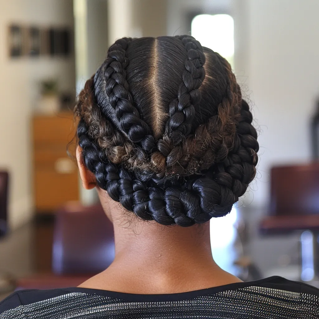 braided hair styles French twist, Finger wave, Waterfall braids, Hair twists, Historical Christian hairstyles