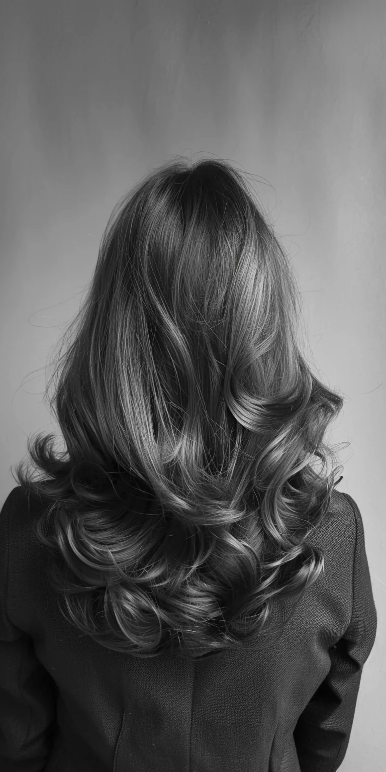 hairstyles for Layered hair, Asymmetric cut, Ringlets, Kiss curl, Bouffant