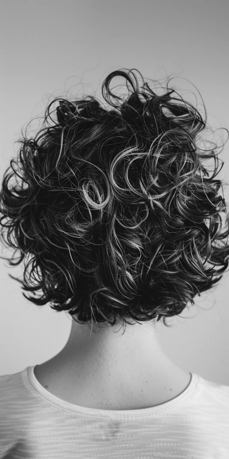 haircuts for curly hair Ringlets, Digital perm, Curly hair, Asymmetric cut, Kiss curl