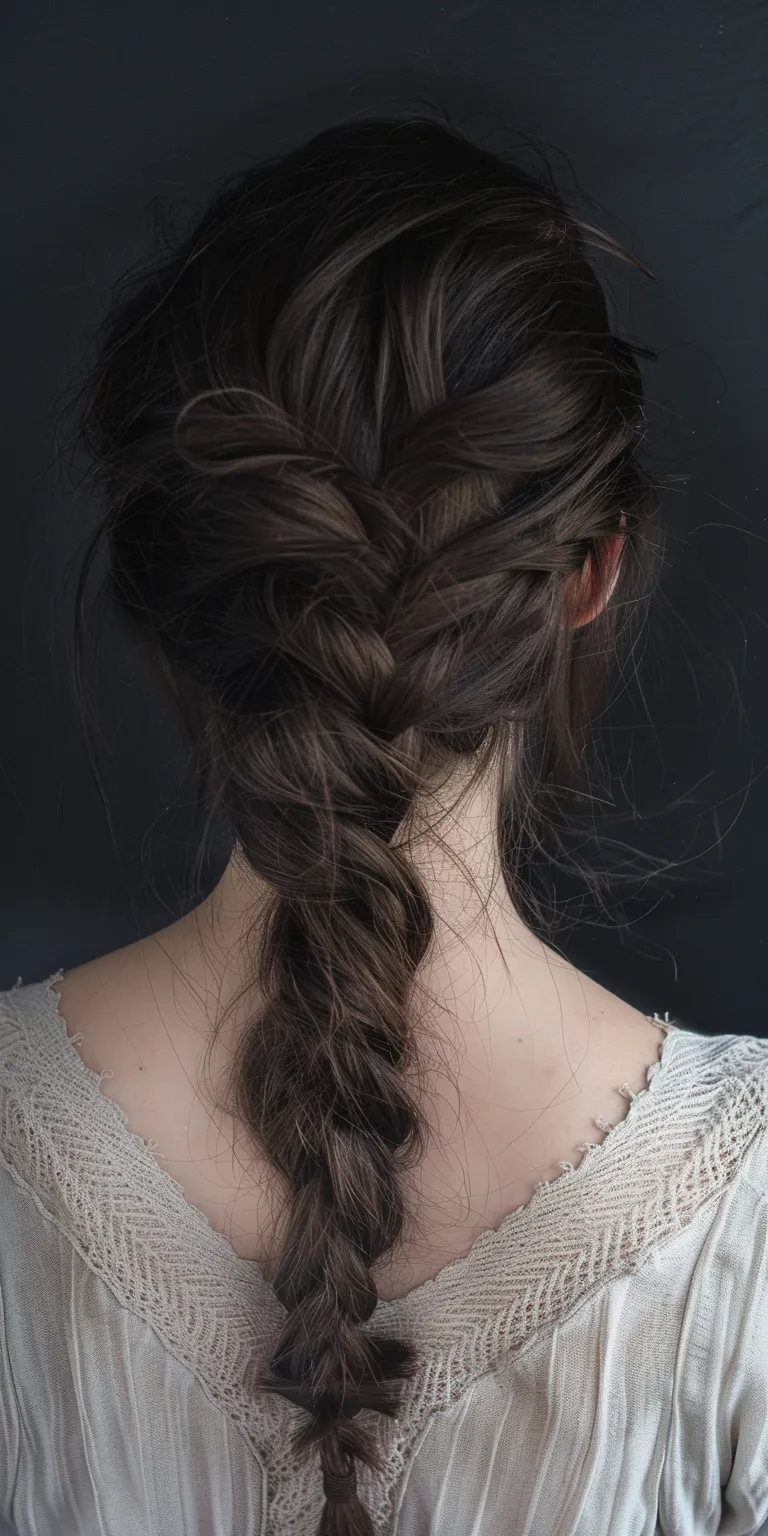 hair styles and  French braid, Waterfall braids, Braid, Boho twist