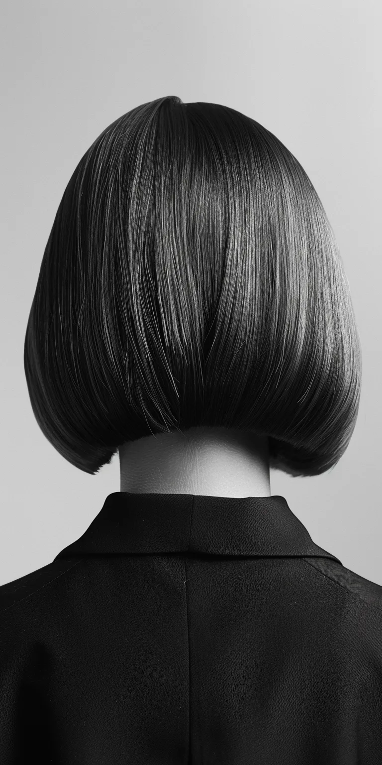 bob style haircuts Asymmetric cut, Bob Chignon, Tonsure, Butterfly haircut