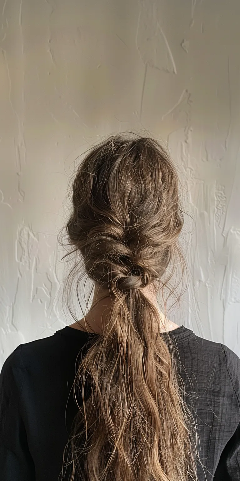 greasy hair styles Updo, French twist, Ballerina bun, Chignon, braid