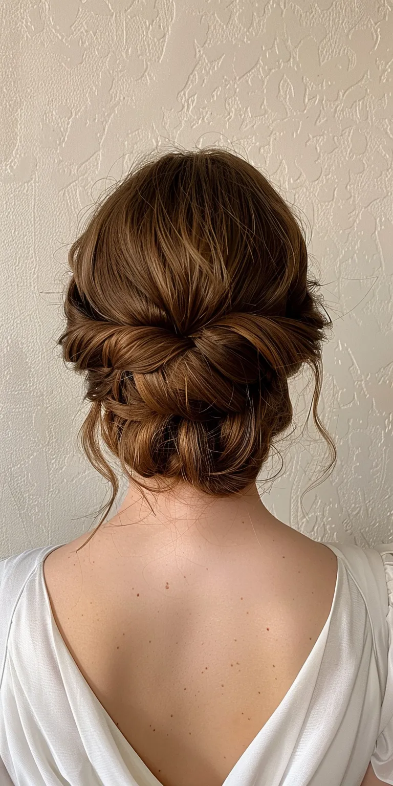 up do hairstyles Updo, Chignon, French twist, Ballerina bun, Milkmaid braid