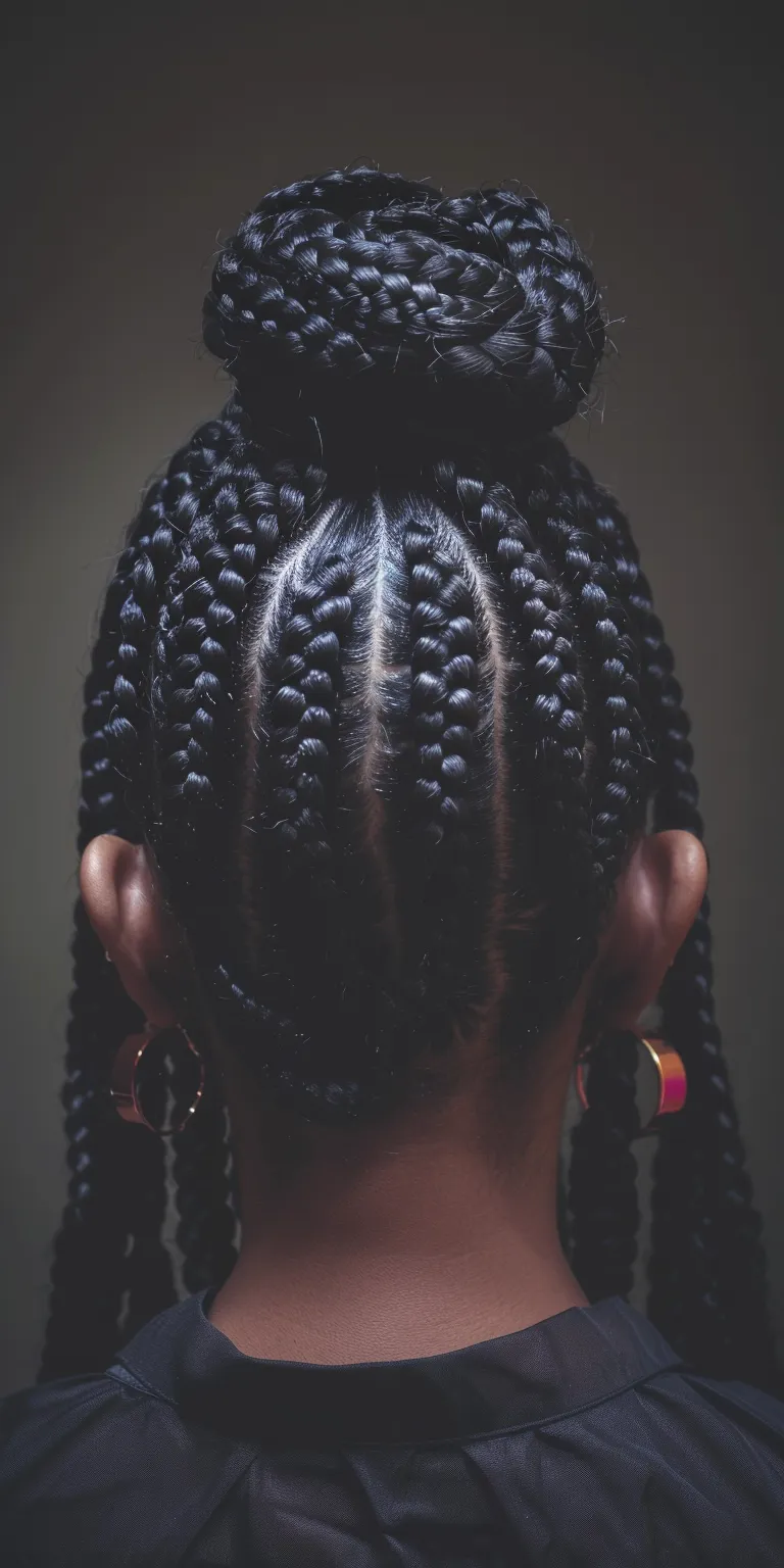 box braids women Hair twists, Crochet braids, Waterfall Cornrows, French twist