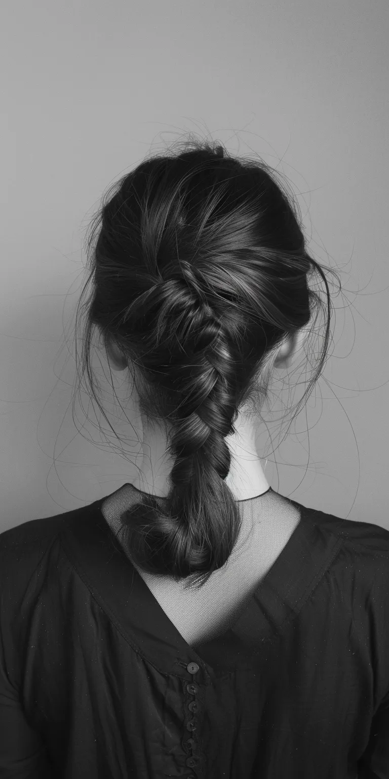 types of hairstyle French braid, Chignon, twist, Waterfall braids, Braid