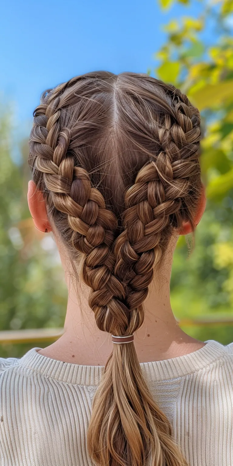 halo braid Waterfall braids, French braid, twist, Braid, Boho braids