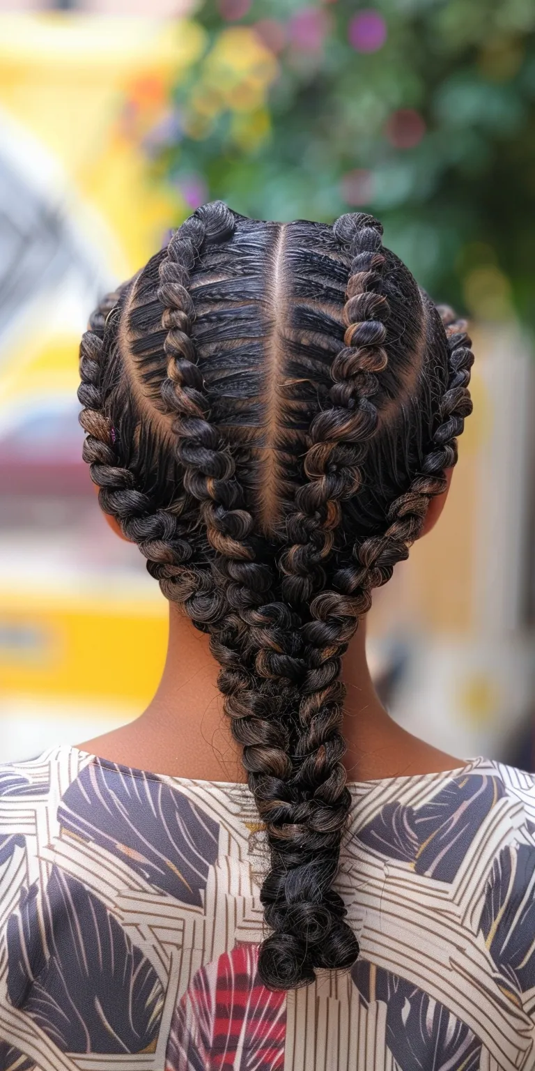 knotless goddess braids Hair twists, Waterfall braids, French twist, Cornrows, braid