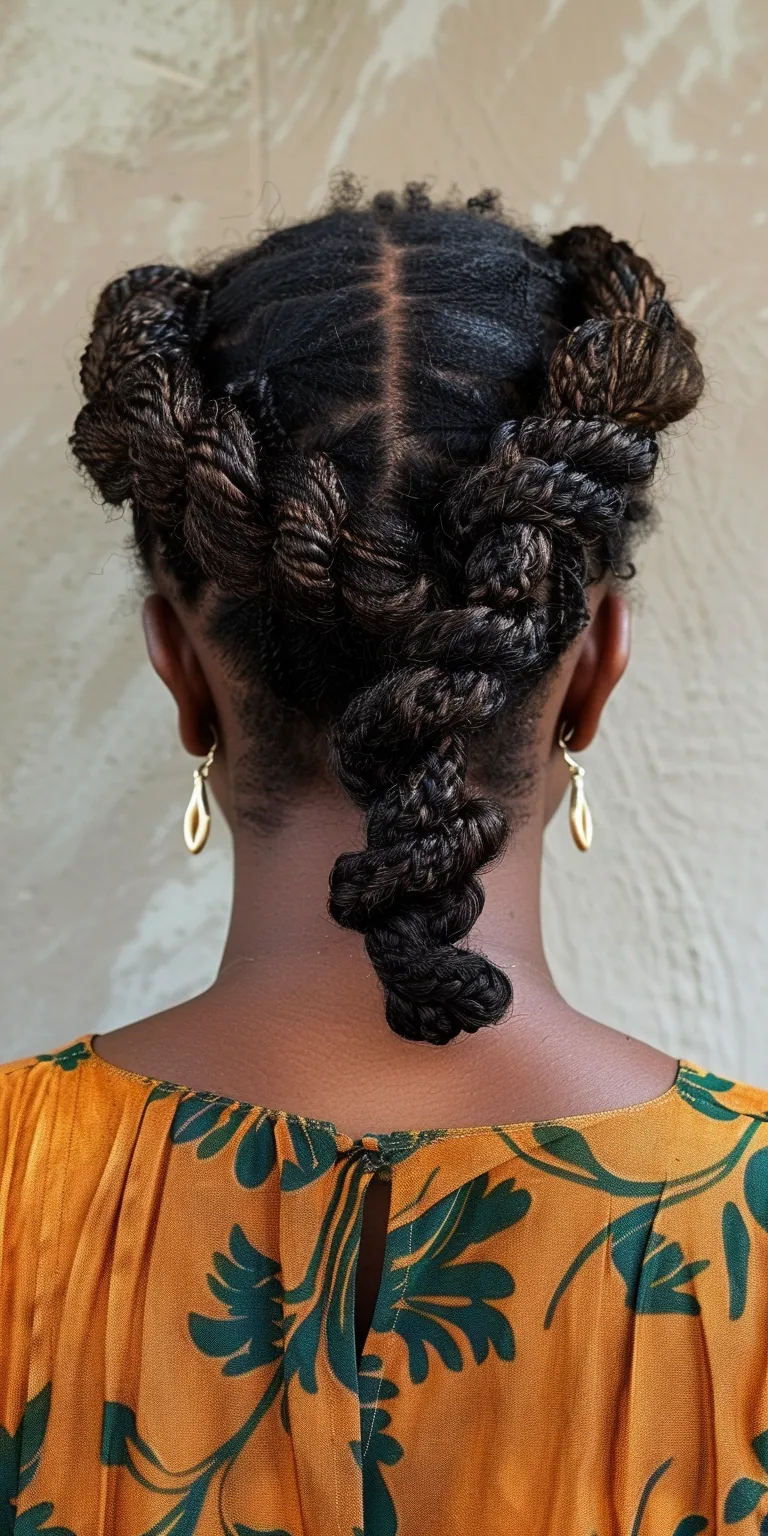 natural hair braid styles Hair twists, French twist, Finger wave, Crochet braids, Kinky