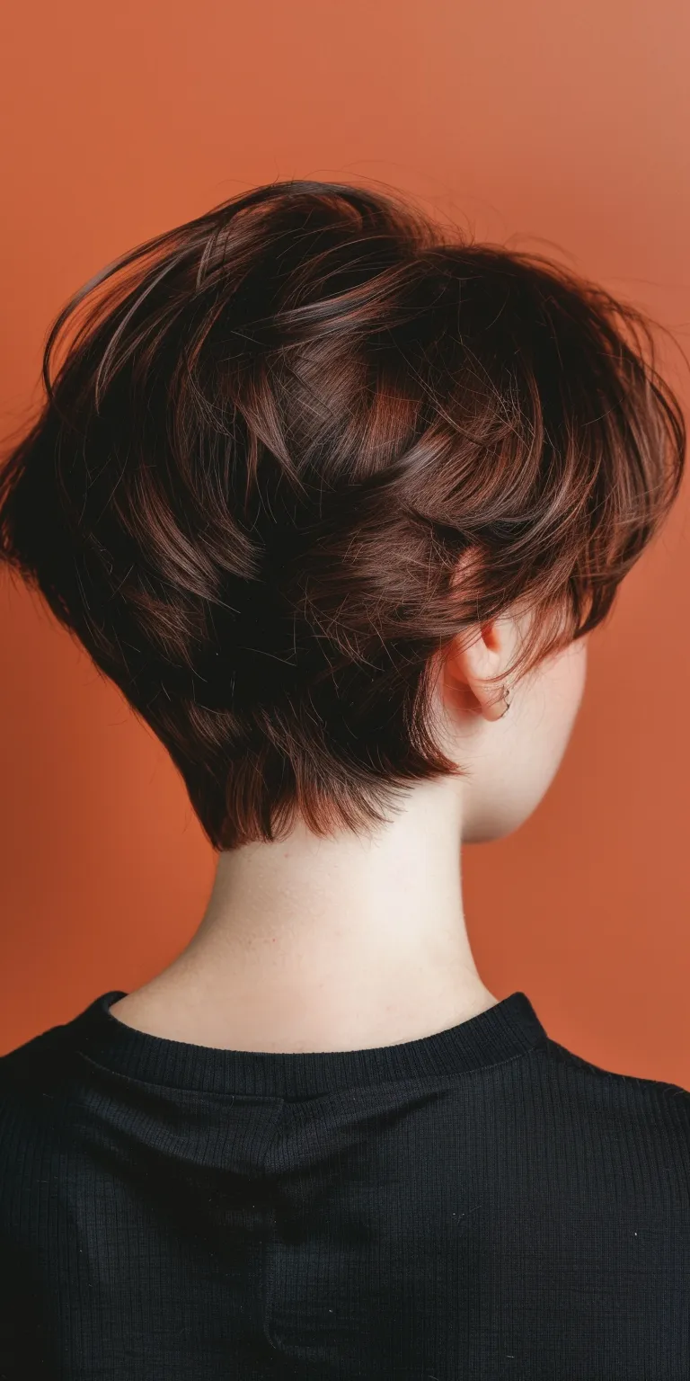 types of haircuts Asymmetric cut, Chignon, Updo, Japanese women's hairstyles, Pixie cut