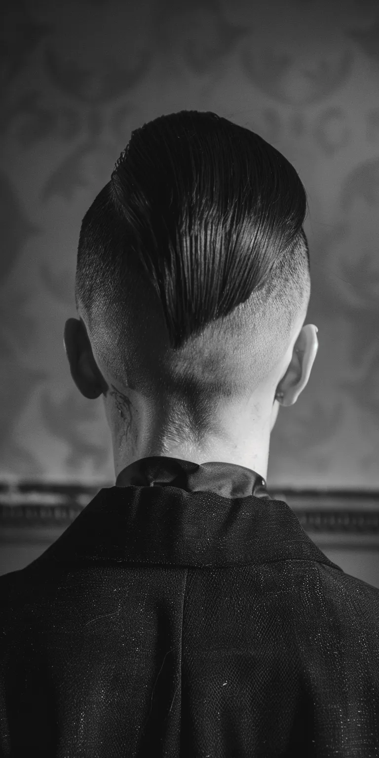 slick back undercut Pompadour, Tonsure, Short and sides, Mohawk, Asymmetric cut