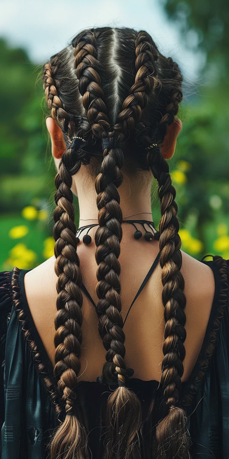 boho knotless braids Boho braids, Braid, Waterfall Hair twists, Milkmaid braid