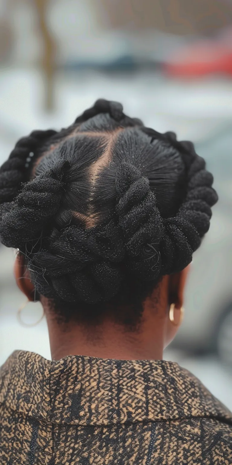 loc and twist gel Hair twists, French twist, Waterfall braids, Updo, Finger wave