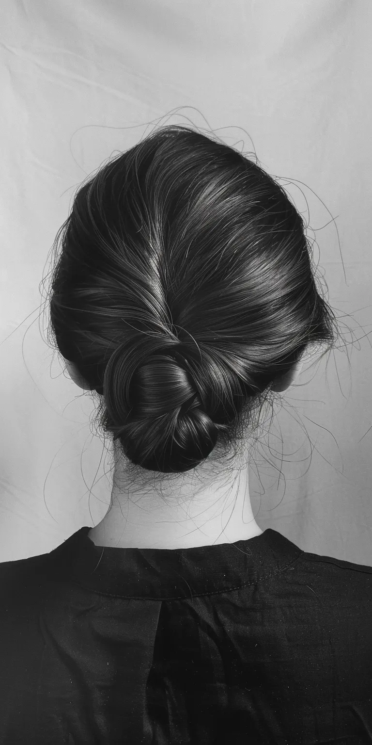 noble haircuts Chignon, French twist, Updo, braid, Ballerina bun