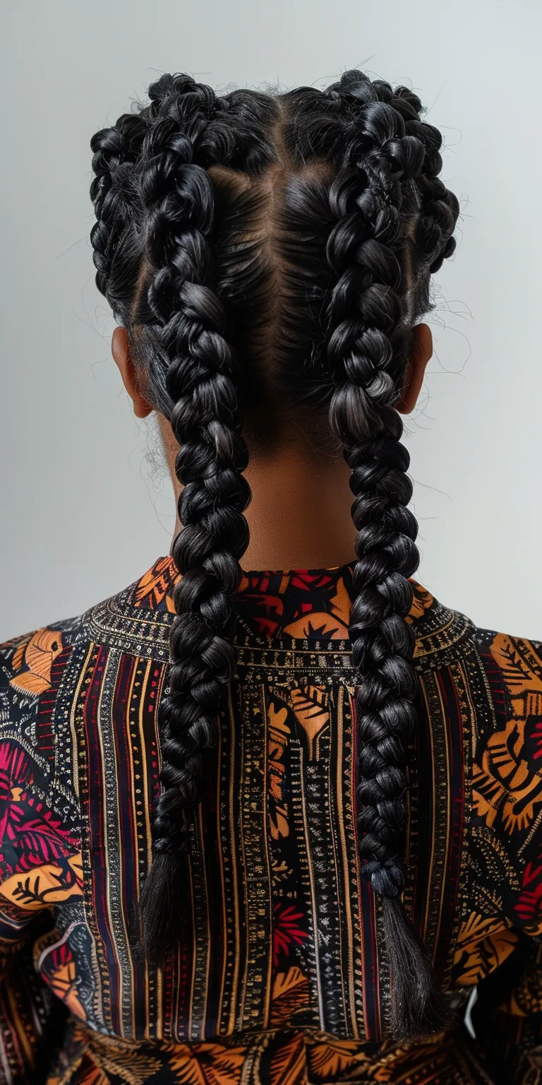 new hairstyles female Boho braids, Hair twists, Waterfall Crochet French twist