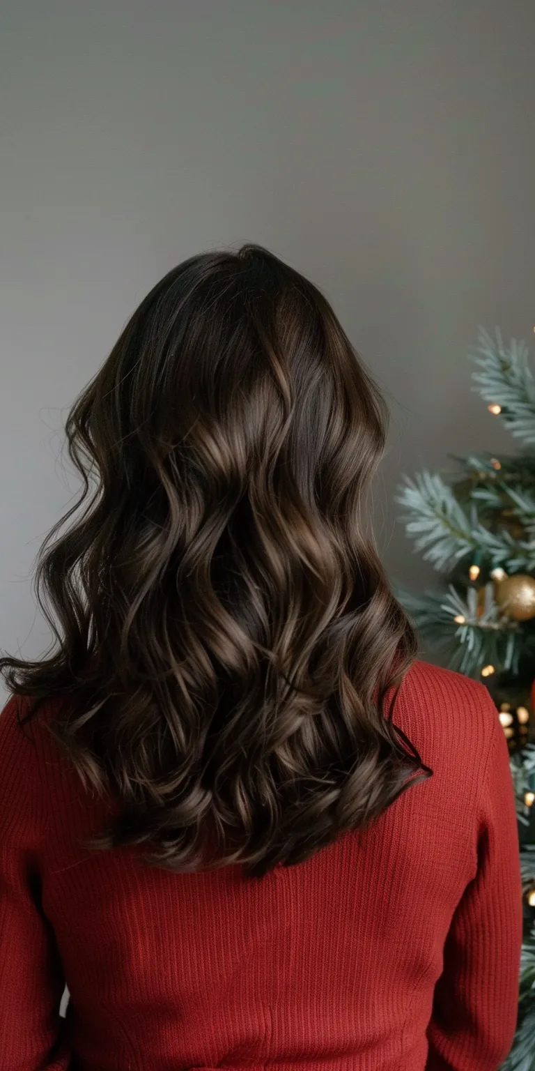 christmas hairstyles Digital perm, Layered hair, Asymmetric cut, Professional Historical Christian