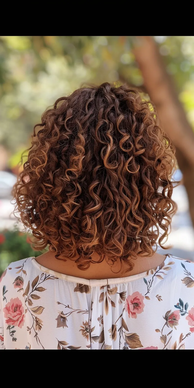 natural curly hairstyles Digital perm, Ringlets, Curly hair, Layered Crochet braids