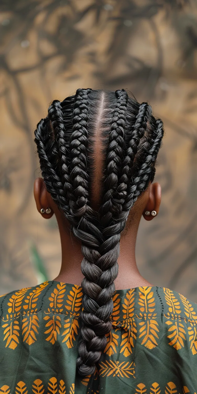 senegalese braids Hair twists, Waterfall braids, Boho French twist, Braid