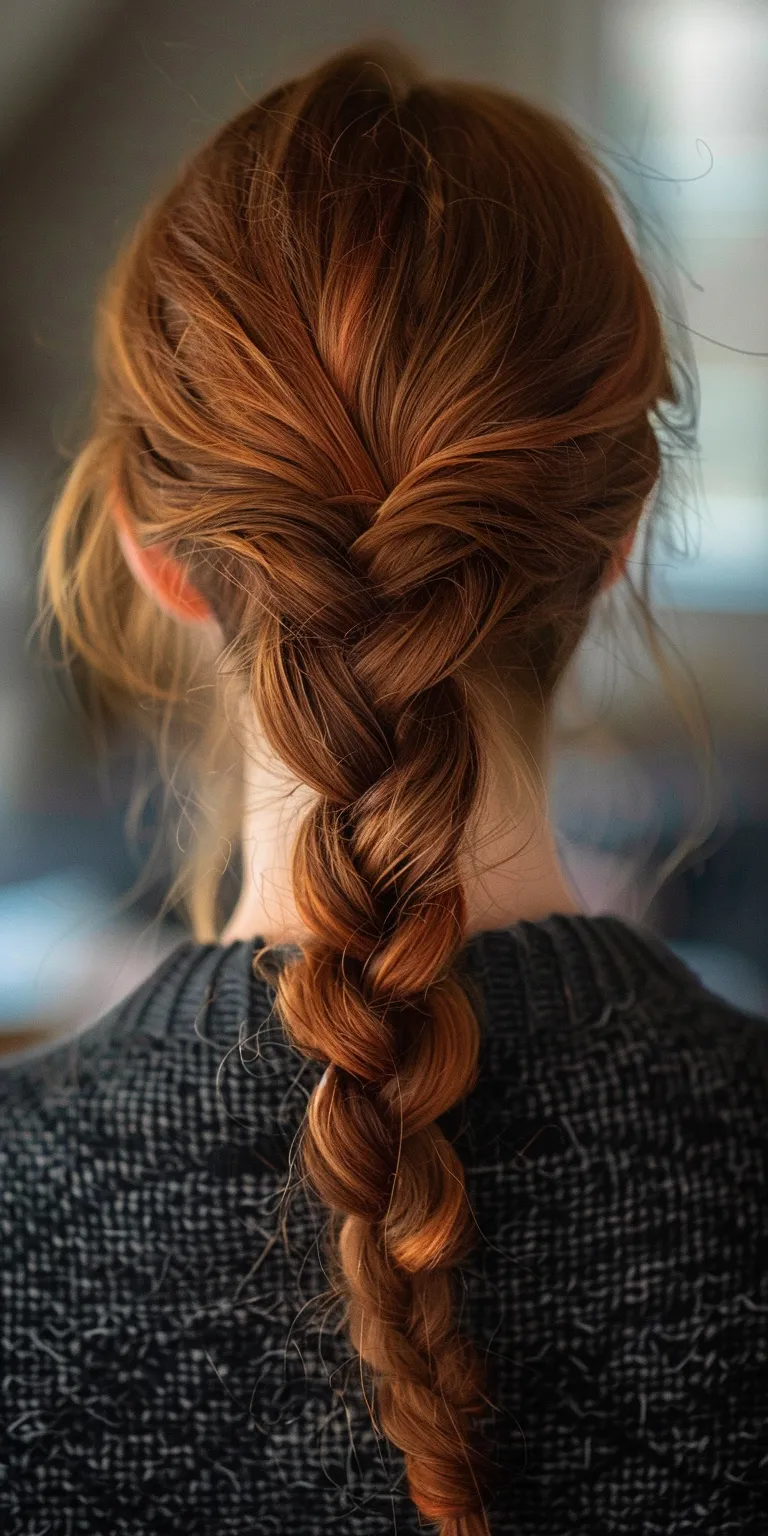 simple braid hairstyles French braid, Braid, twist, Milkmaid Waterfall braids