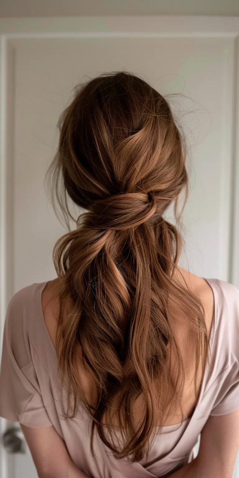 taylor swift hairstyles Waterfall braids, French twist, braid, Braid, Updo