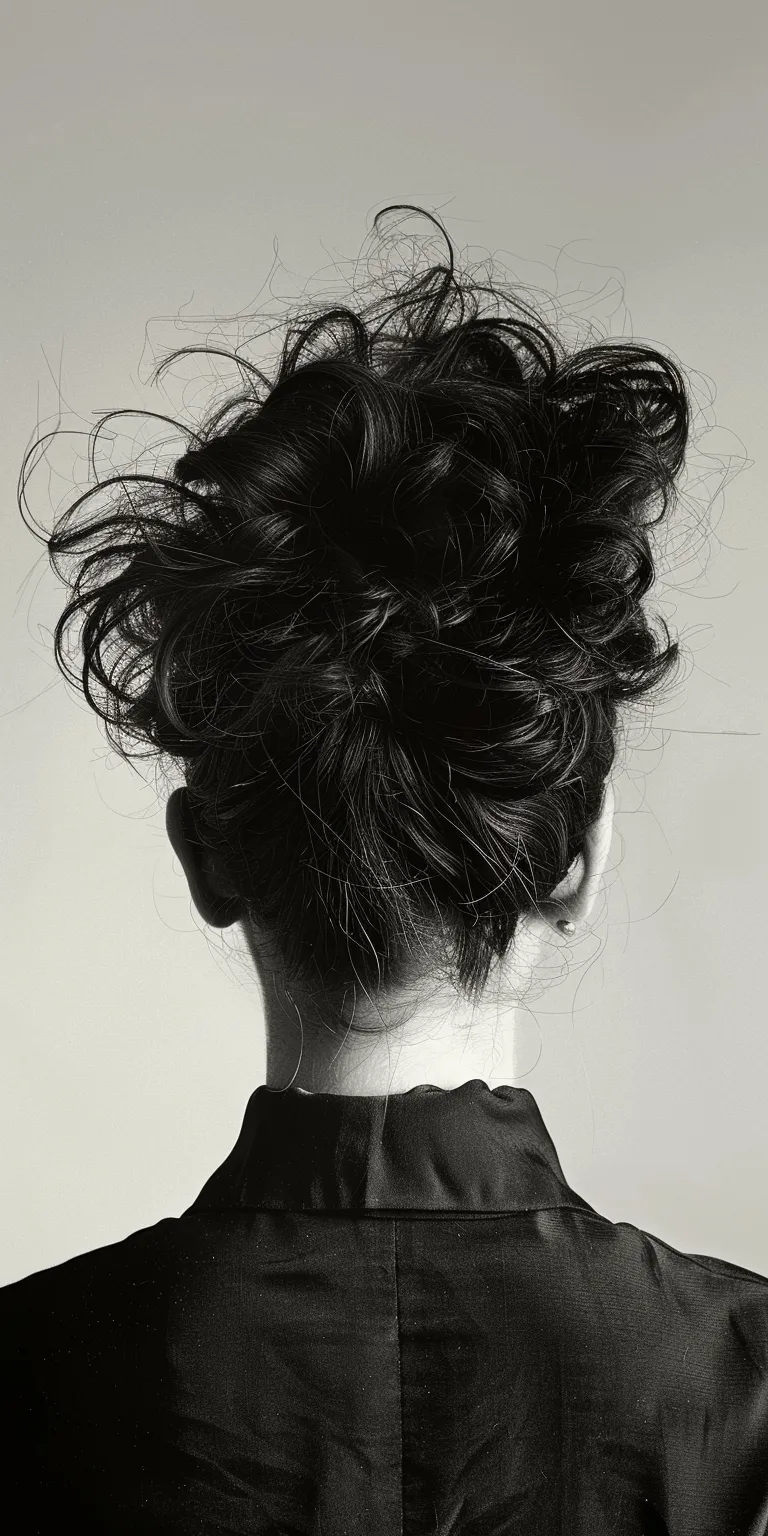 big hair style man Chignon, Updo, Bouffant, Pompadour, Milkmaid braid