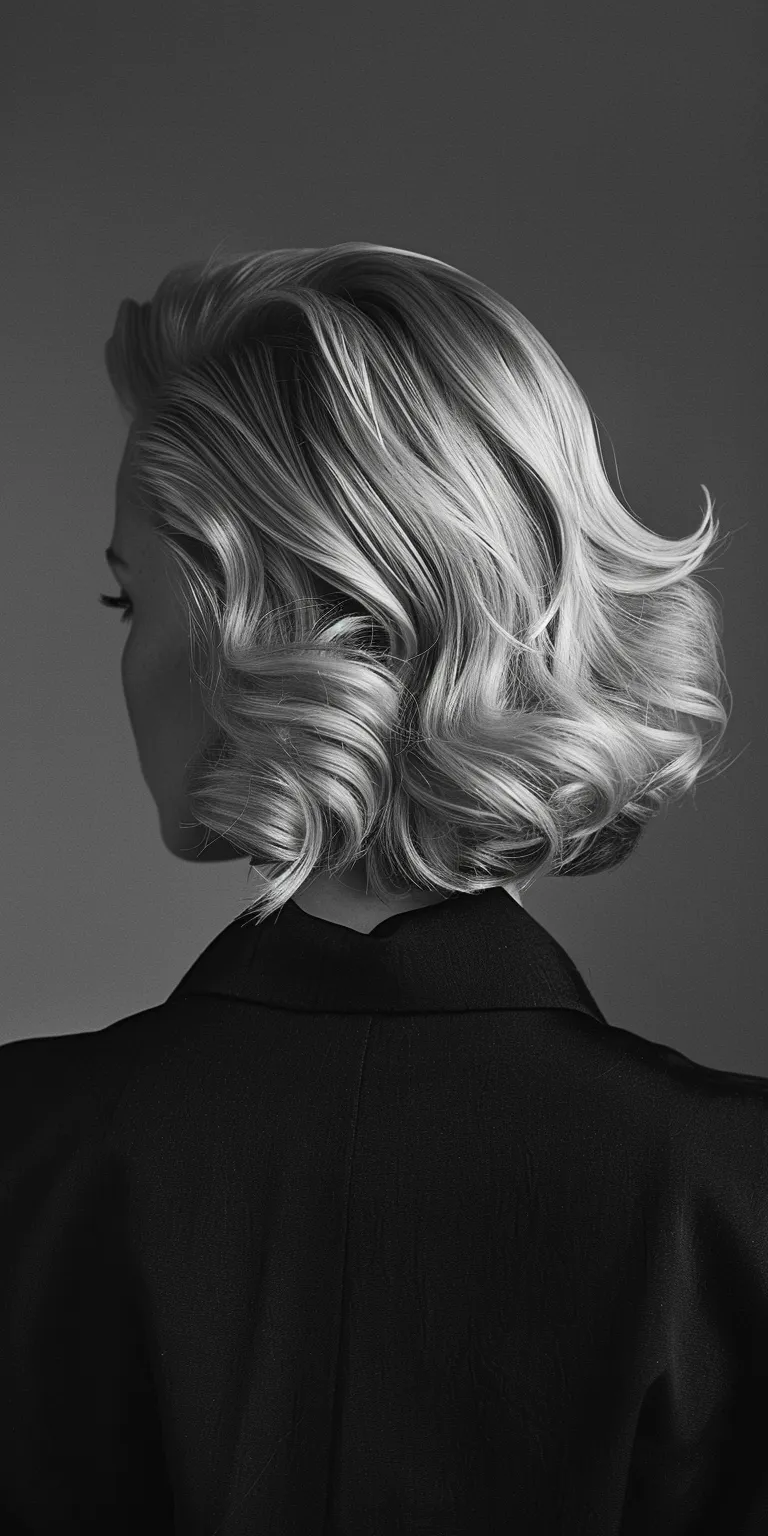 popular haircuts Asymmetric cut, Finger wave, Chignon, Digital perm, Ringlets