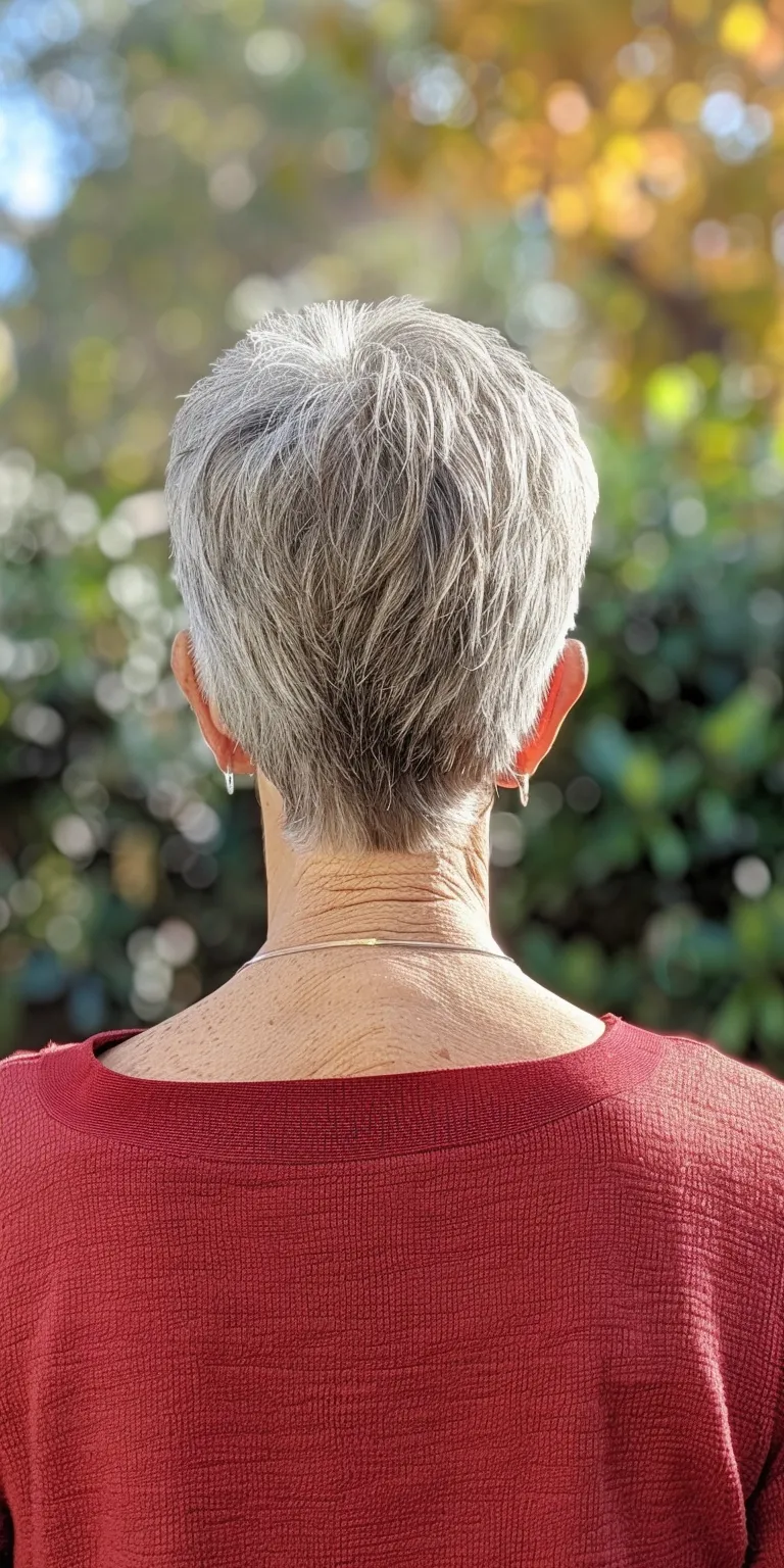 short pixie cuts Tonsure, Short brush cut, Digital perm, Asymmetric Pompadour