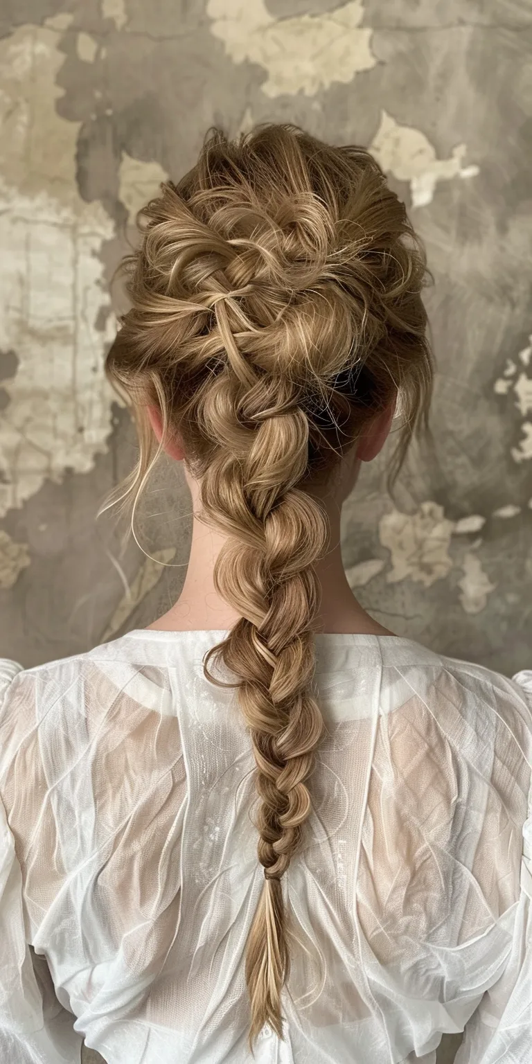 taylor swift hairstyles French braid, Milkmaid Braid, Waterfall braids, Updo