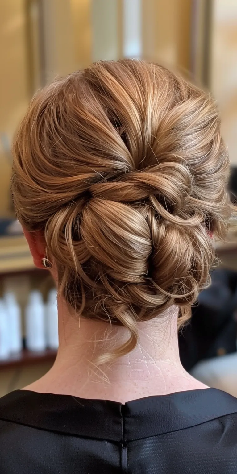 updo hairstyles for wedding Updo, Chignon, French twist, Ballerina bun, Milkmaid braid