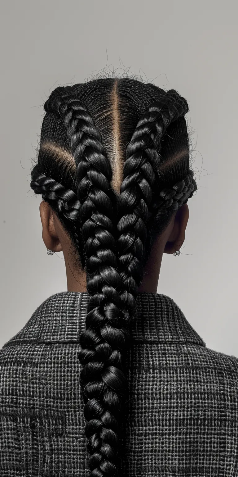 new hairstyles female French twist, Hair twists, Waterfall braids, Cornrows, Braid