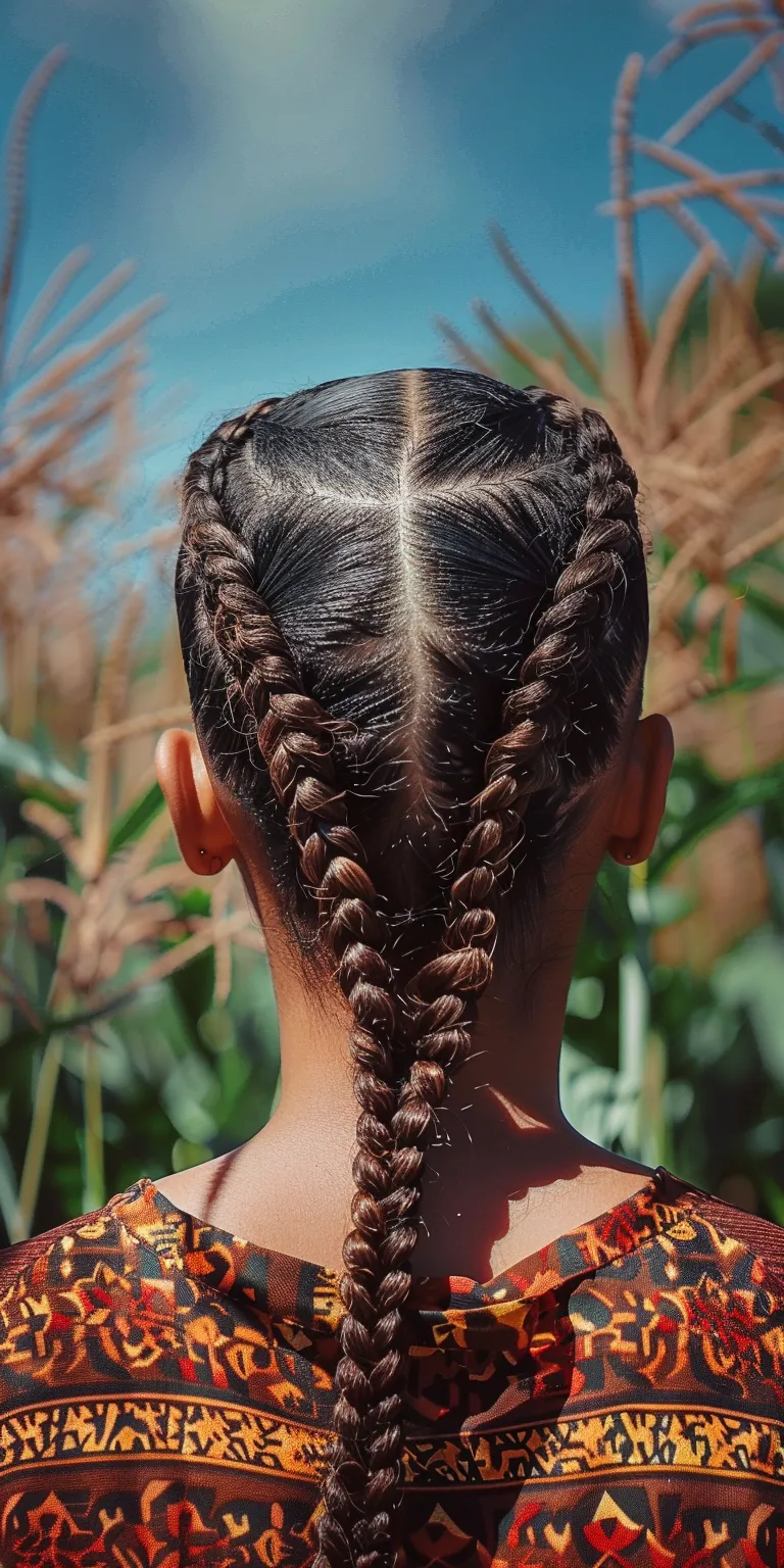 corn row styles Cornrows, Waterfall braids, Boho French braid, Milkmaid braid