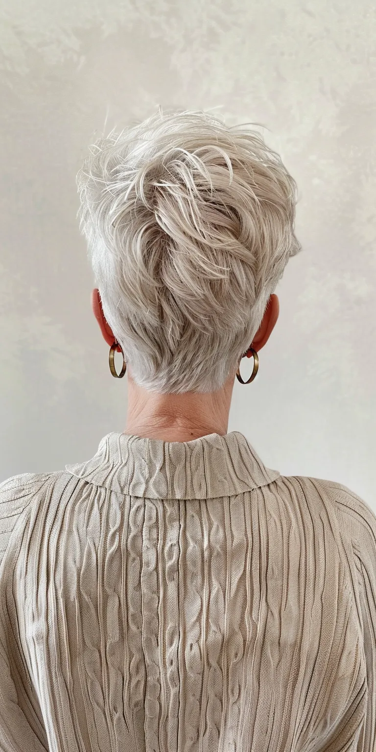 pixie haircuts for women over 60 Pompadour, Asymmetric cut, Updo, Bouffant, Historical Christian hairstyles