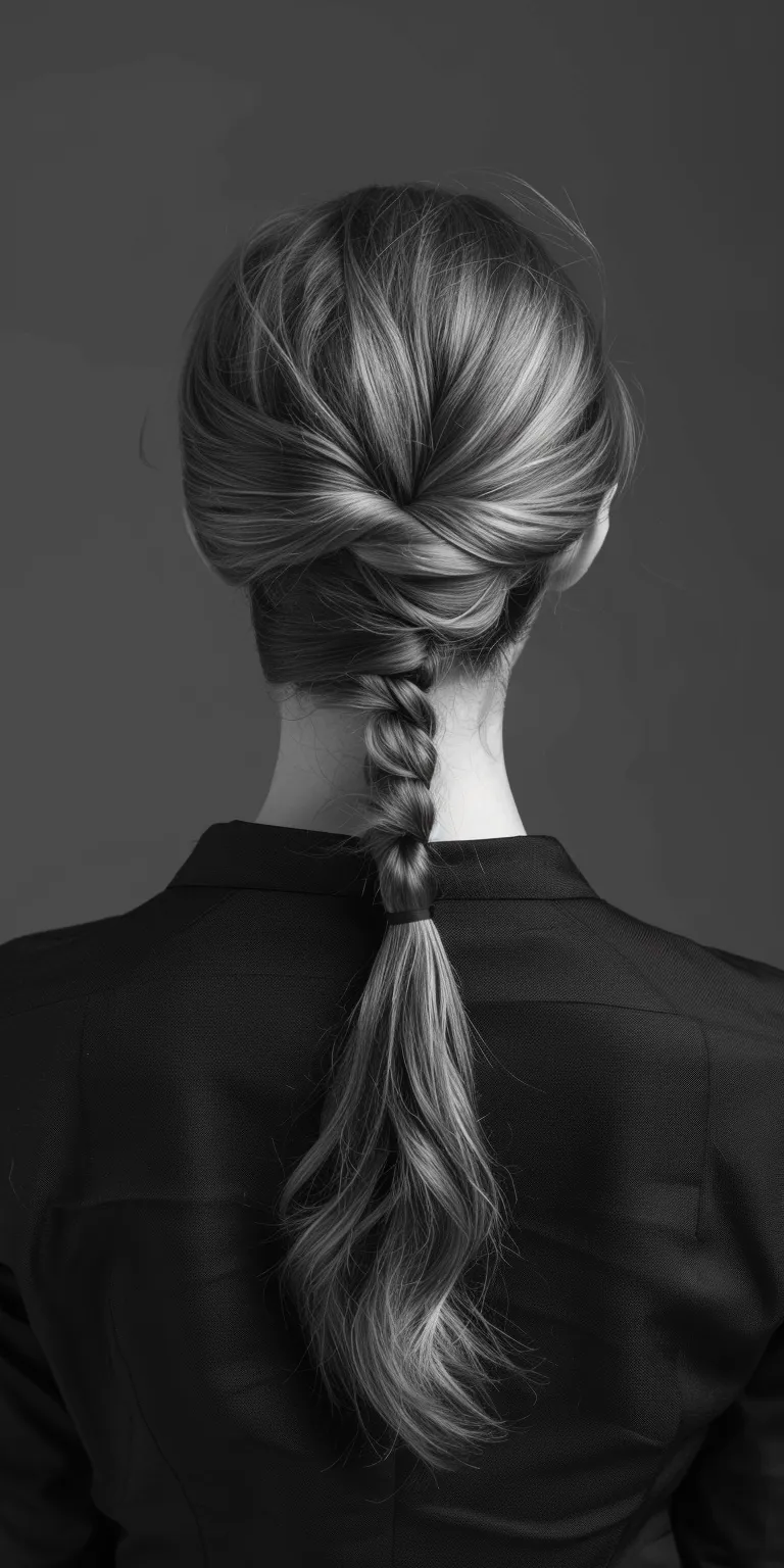 70 hairstyles Chignon, French twist, braid, Updo, Braid