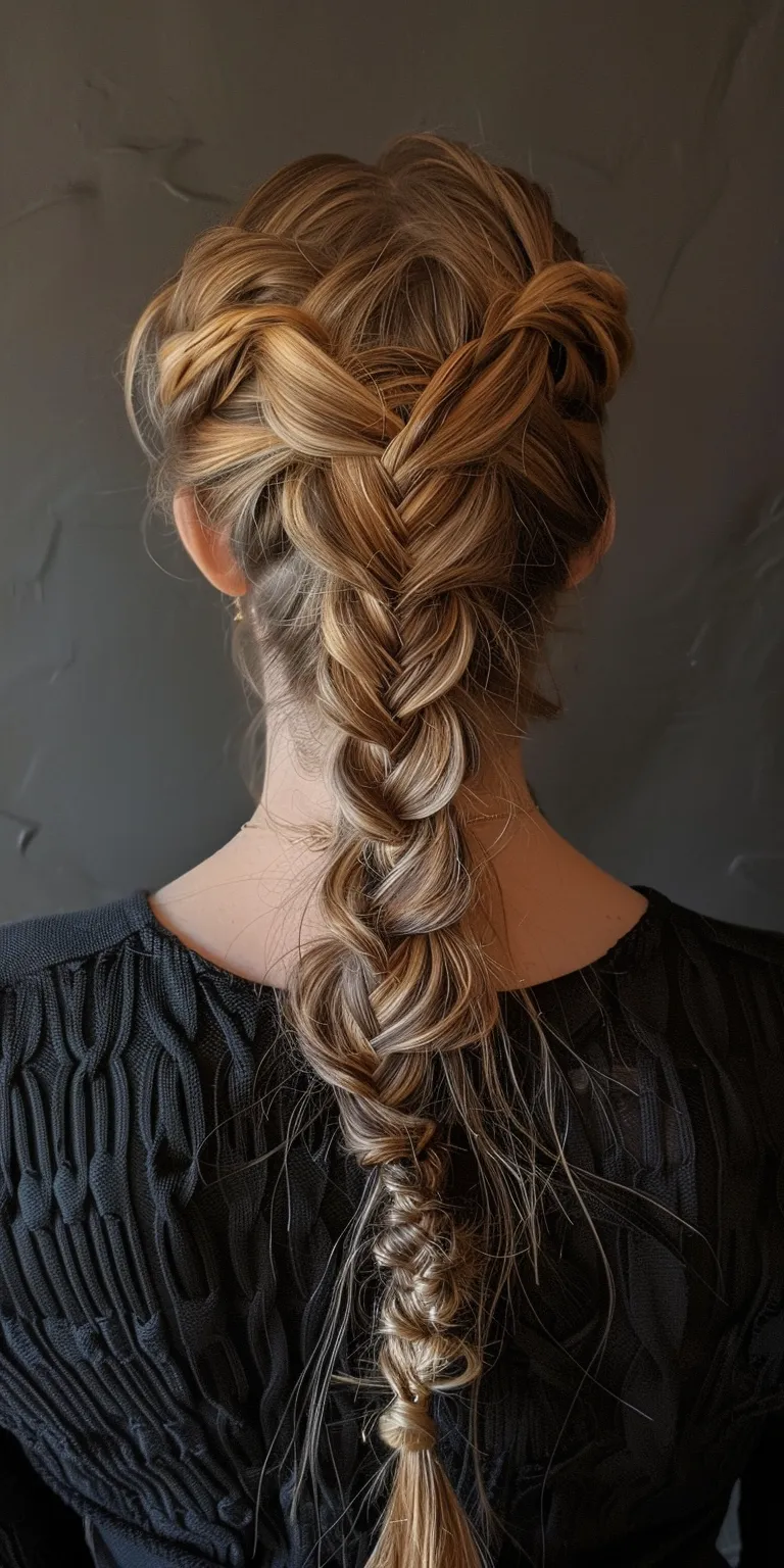 front braid hairstyle Waterfall braids, French braid, Boho Braid, twist