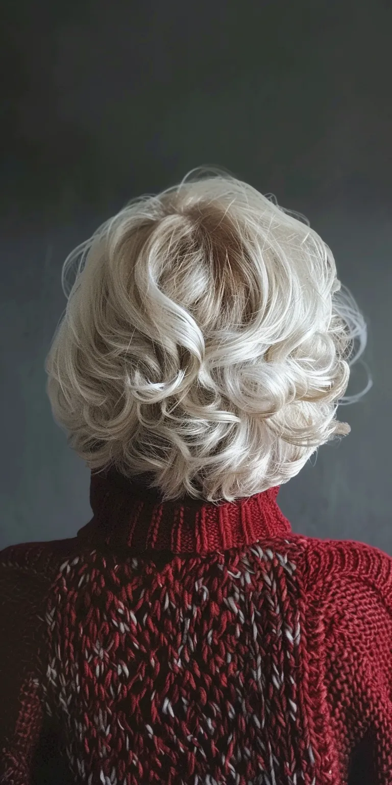 hair styles for older ladies Digital perm, Historical Christian hairstyles, Layered hair, Updo, Bouffant