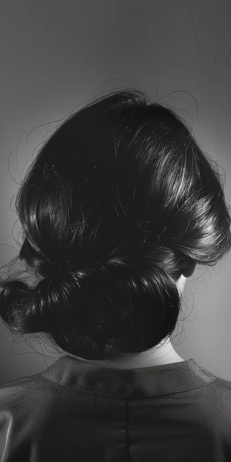 pomade Chignon, Updo, Milkmaid braid, Finger wave, French twist