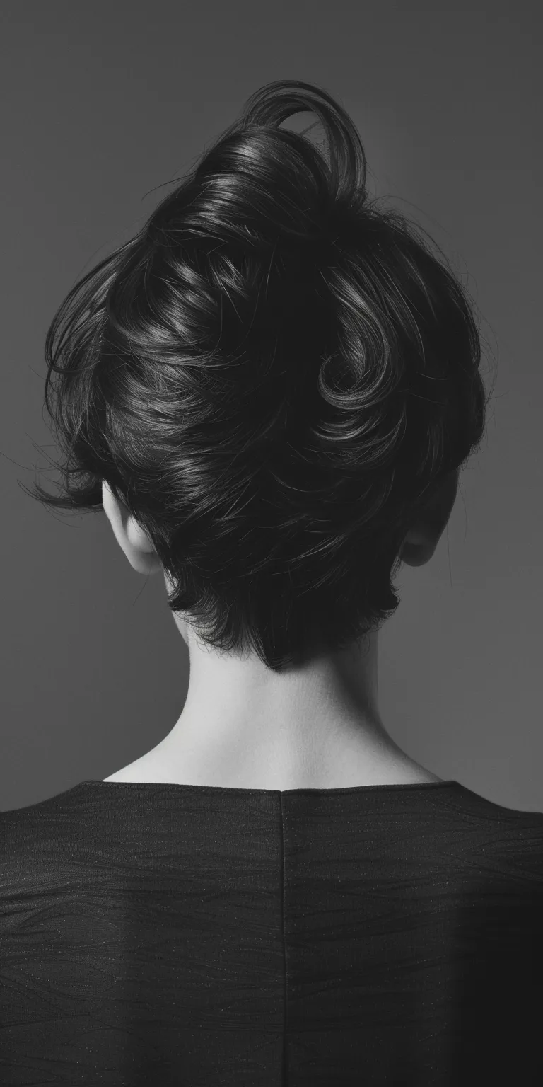 simple hairstyle man Chignon, Updo, Asymmetric cut, Finger wave, French twist