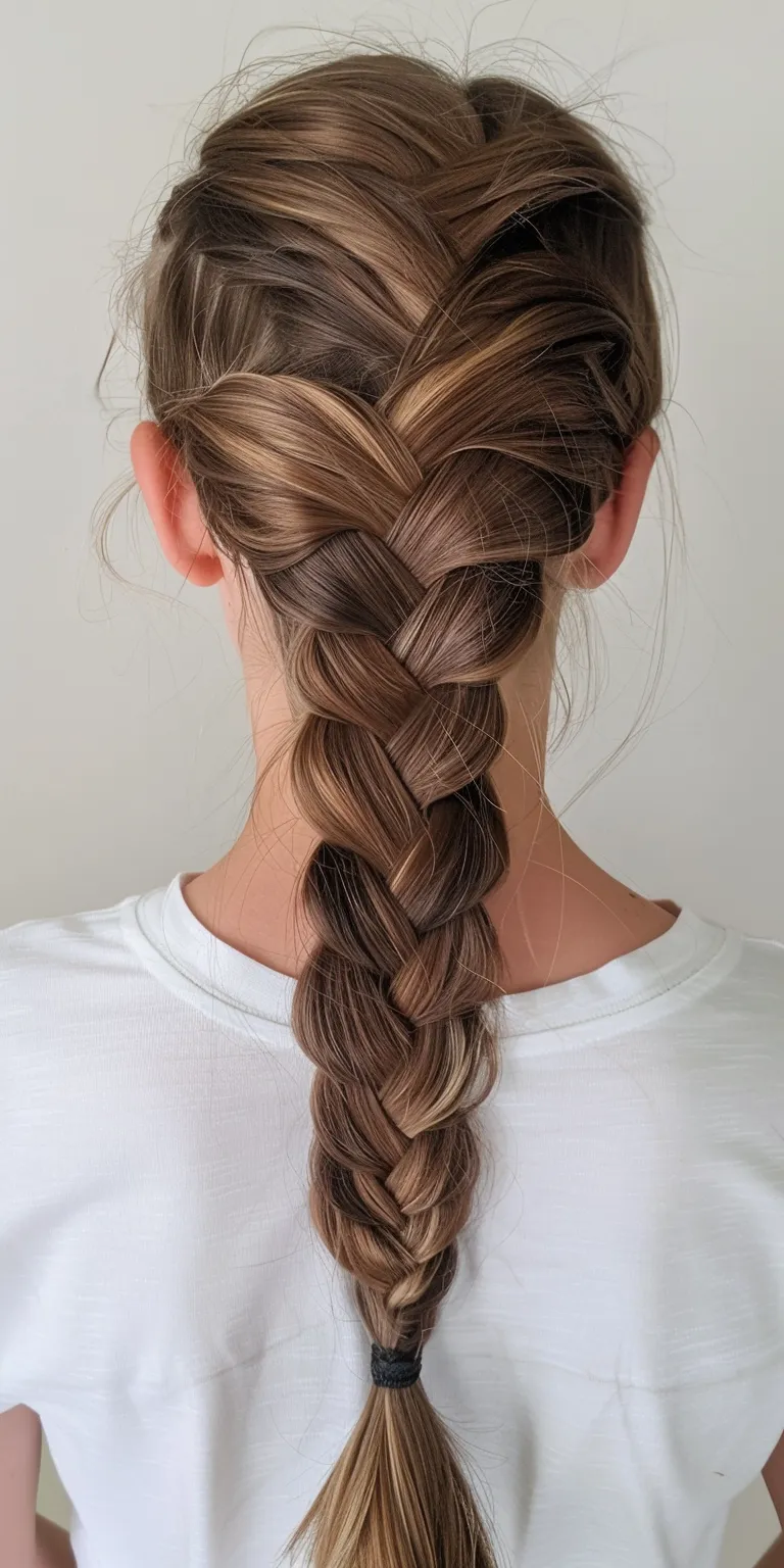 simple braid hairstyles Waterfall braids, French braid, Braid, twist, Boho braids